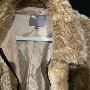 Great condition, ASOS Faux fur jacket